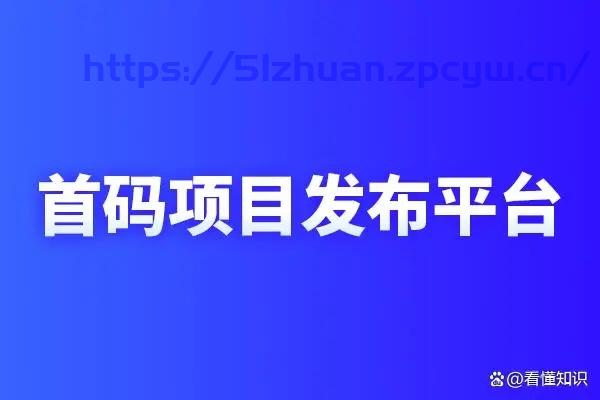 这几个首码项目发布平台，是可以推广引流的网站！